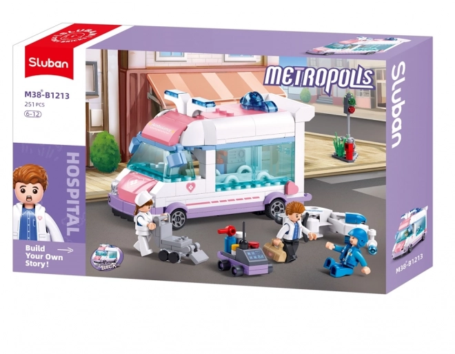 Sluban Métropolis M38-B1213 Ambulance mobile de premiers secours