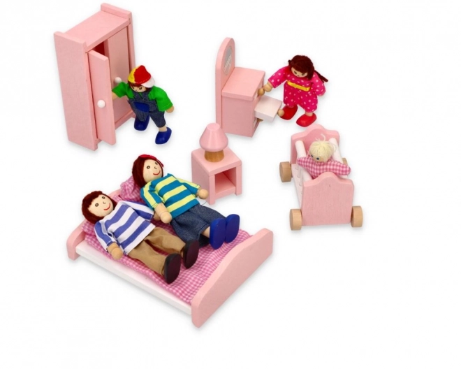Poupées pour maison de poupée - famille