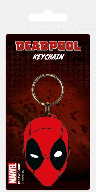 Porte-clés en caoutchouc Deadpool