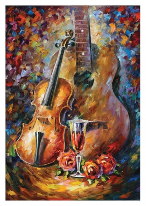 Puzzle Guitare et Violon 500 pièces