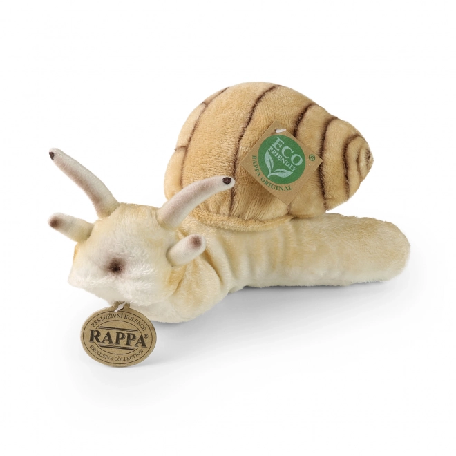 Escargot en peluche éco-responsable
