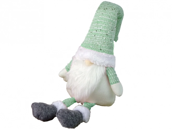 Lutin de Noël lumineux 40 cm vert