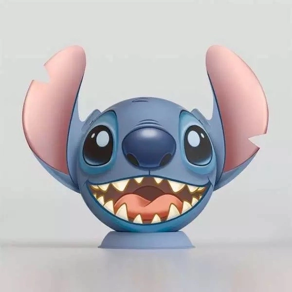 RAVENSBURGER Puzzleball Stitch avec oreilles 77 pièces