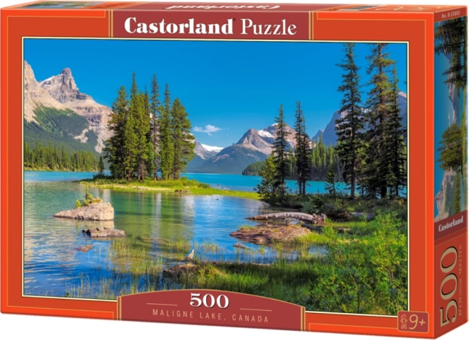 Puzzle 500 pièces Lac Maligne Canada