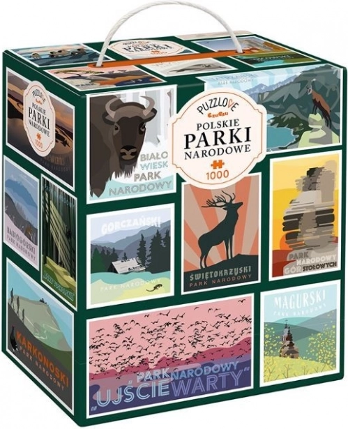Puzzle Puzzlove Parcs nationaux polonais 1000 pièces