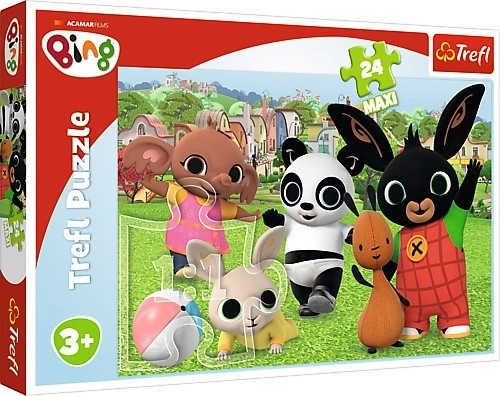 Trefl puzzle 24 Maxi Bing Amusement dans le parc