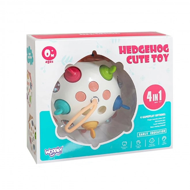 Jouet Sensoriel Hérisson 4-en-1 Pop-it Actif