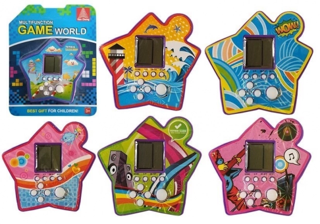 Jeu électronique de poche Tetris étoile violette