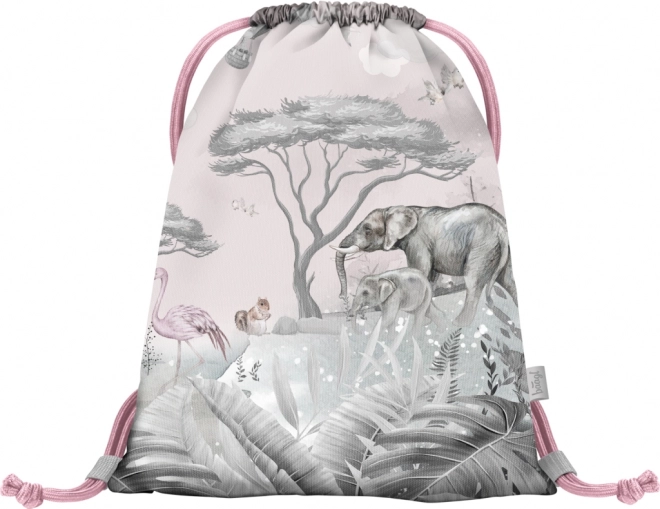 BAAGL SET 3 Ergo Safari : cartable, trousse, sac