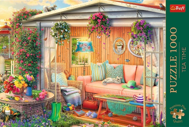 TREFL Puzzle Premium Plus Tea Time : Mon endroit préféré 1000 pièces