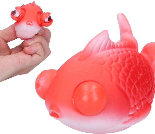 Jouet poisson pressable 8 cm