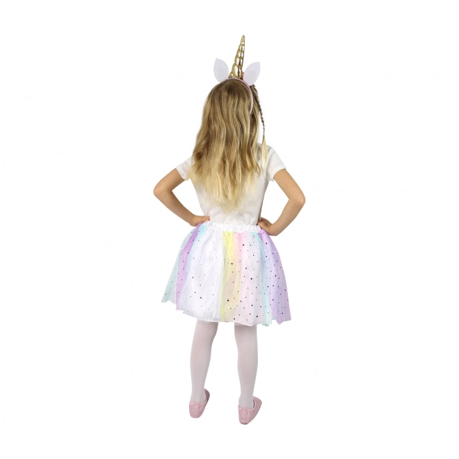 Déguisement enfant licorne avec jupe tutu