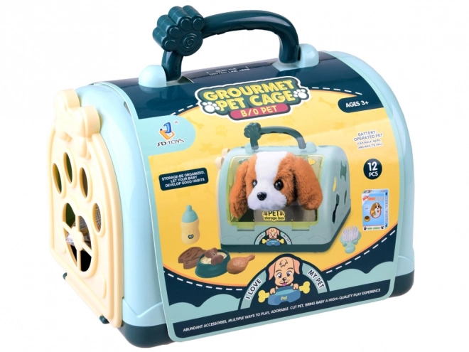 Chien interactif Beagle avec accessoires