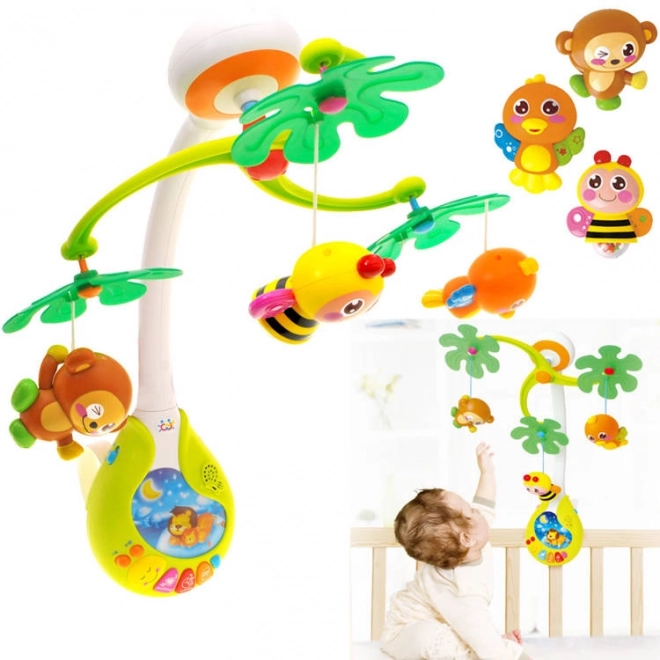 Carrousel interactif aux couleurs fabuleuses