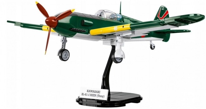 COBI 5740 II WW Kawasaki KI-61 I HIEN (Tony), 1:32, 350 pièces, 1 figurine