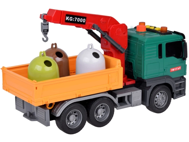 Camion benne éducatif avec conteneurs Toytar