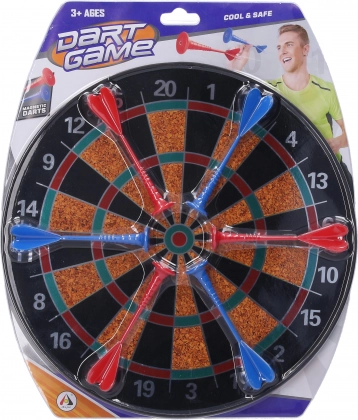 Cible magnétique avec fléchettes 30 cm