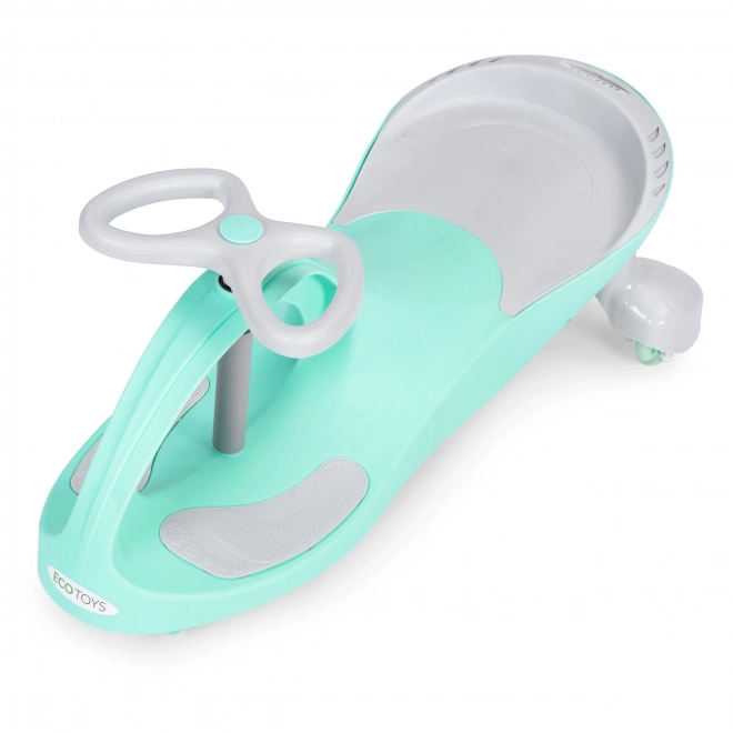 Voiture Wiggle Car lumineuse avec roues vertes ECOTOYS