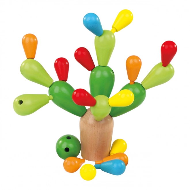 Jeu de balançoire en bois Bino Cactus