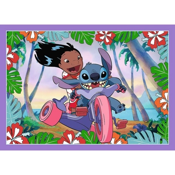 Puzzle Lilo & Stitch 4v1 Journée folle Trefl