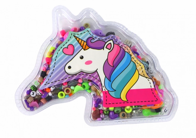 Kit pour créer des bracelets de licorne avec perles et pendentifs