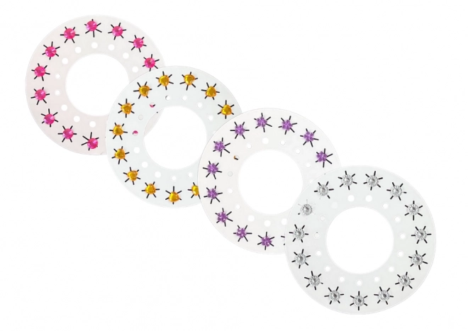 Ensemble Bijoux Décorations Cheveux Applicateur de Diamants