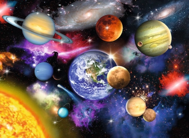RAVENSBURGER Puzzle Système Solaire XXL 300 pièces