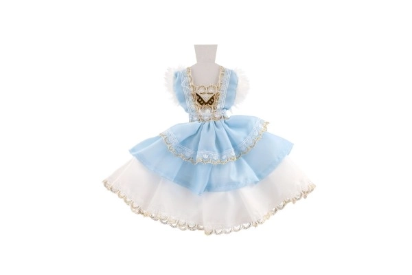 Robes/Vêtements courts pour poupées en sachet 22x30cm