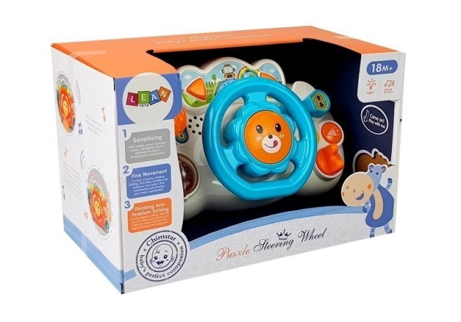 Volant éducatif interactif Baby Blue