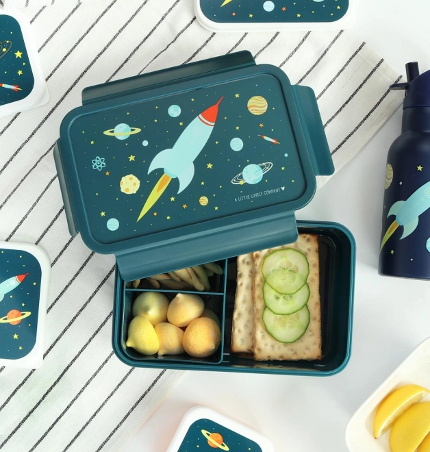 Boîte à goûter Fusée Spatiale
