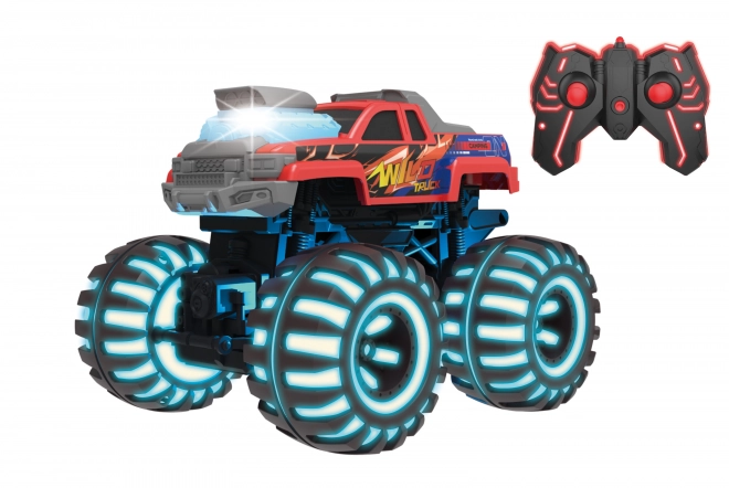 Camion Sauvage RC avec roues lumineuses 26,5 cm