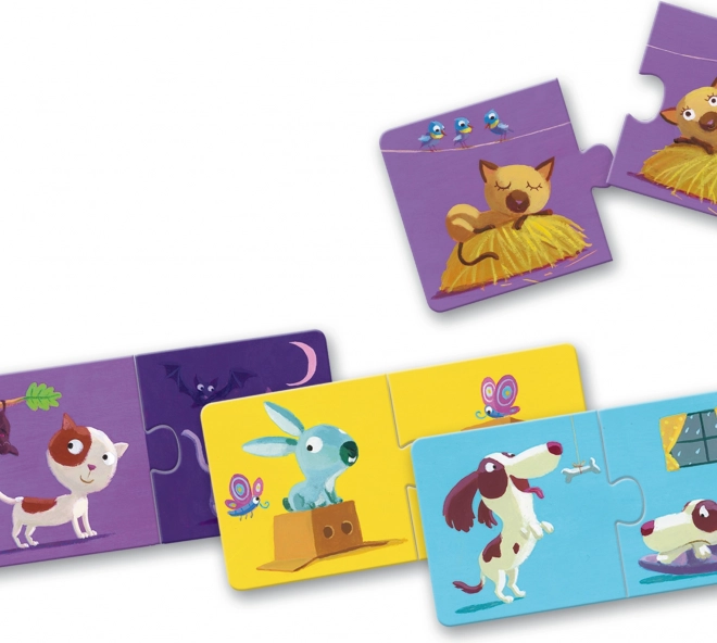 DJECO Duo puzzle Opposés