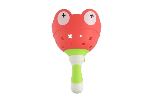 Disque volant 6pcs grenouille plastique 22cm + lanceur en boîte 14x15x11cm