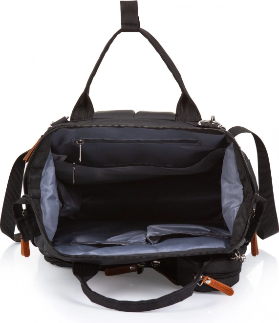 CHIPOLINO Sac à langer, sac à dos Obsidian