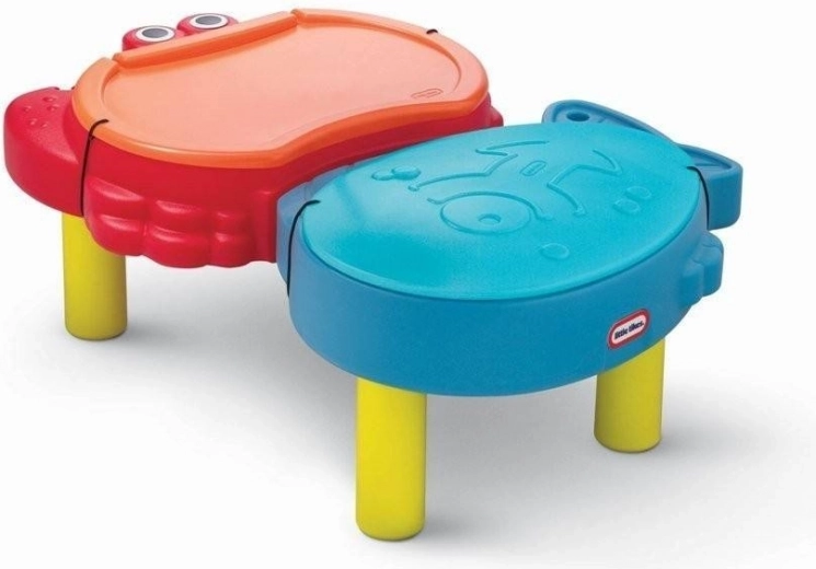 2 en 1 : eau et sable dans une seule table