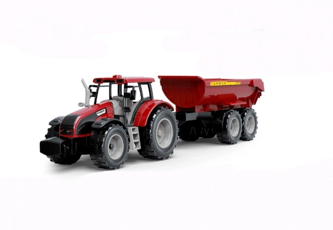 Tracteur avec remorque à propulsion inertielle