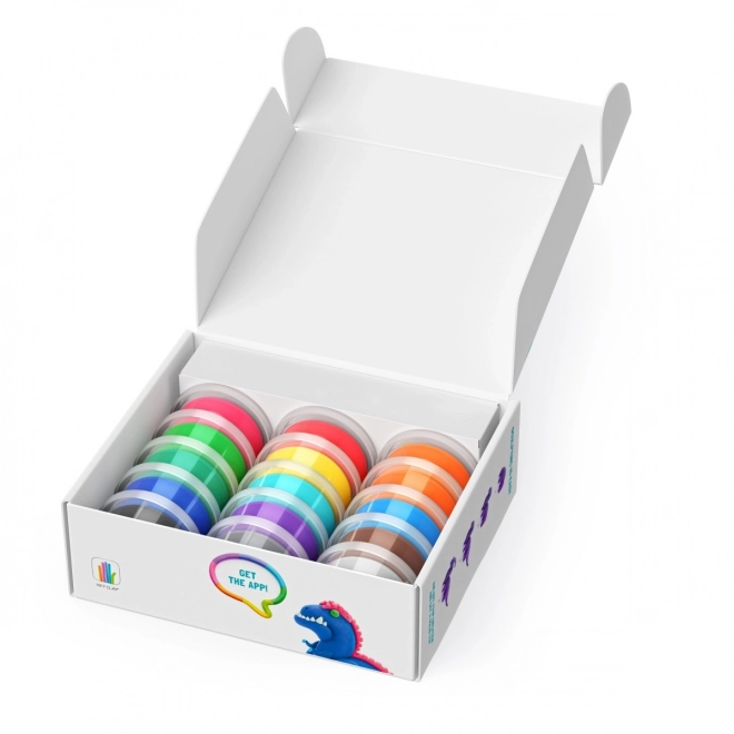 Ensemble Hey Clay Mega Dinosaurs en pâte plastique