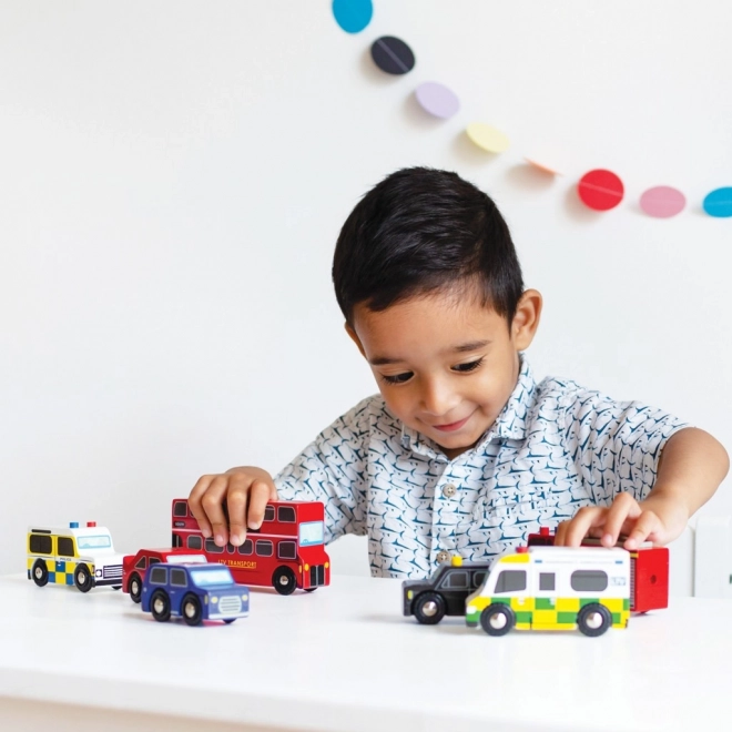 Le Toy Van Ensemble de petites voitures Londres