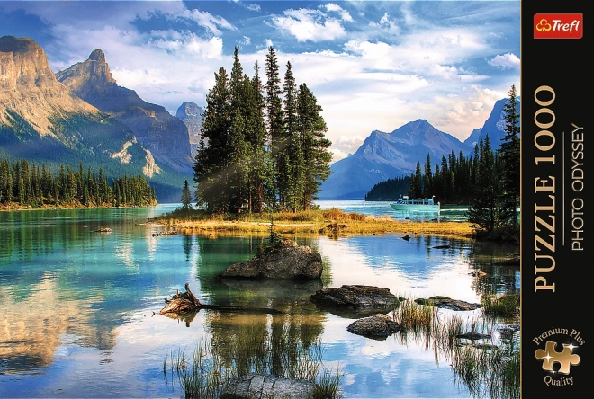 TREFL Puzzle Premium Plus Photo Odyssey: Île aux Esprits, Canada 1000 pièces