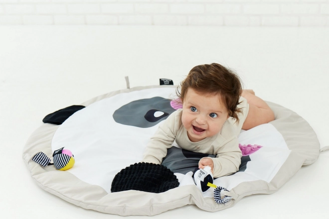 Tapis de jeu contrasté Smyslová - panda