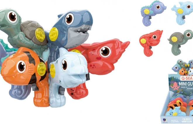 Petit animal avec effets lumineux et sonores - mer