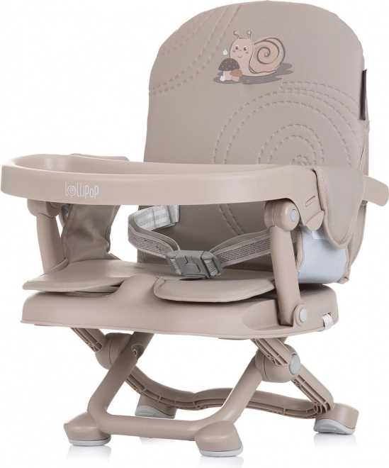 Chaise Haute Portable Lollipop Couleur Macadamia