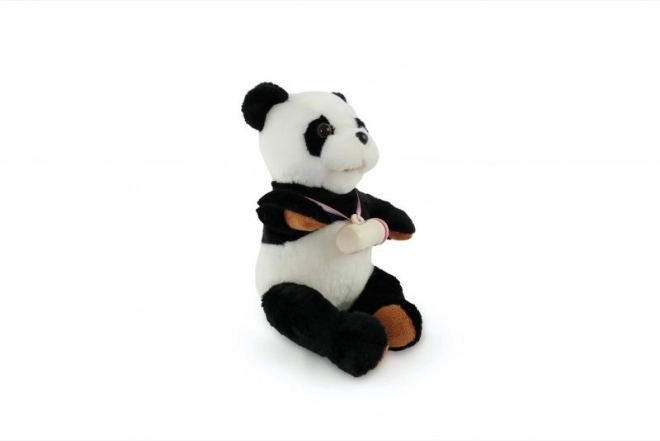 Panda interactive avec biberon