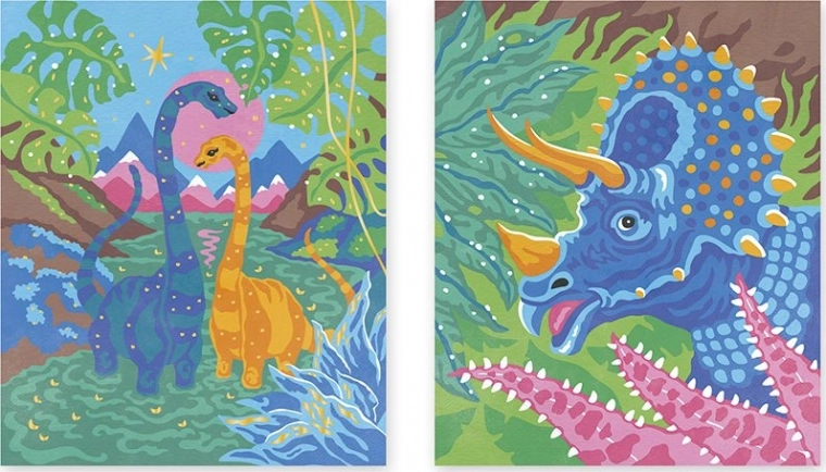Magnifiques motifs de dinosaures pour petits et grands