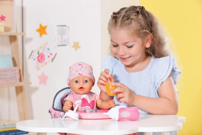 Biberon et cuillère interactifs pour poupées BABY Born
