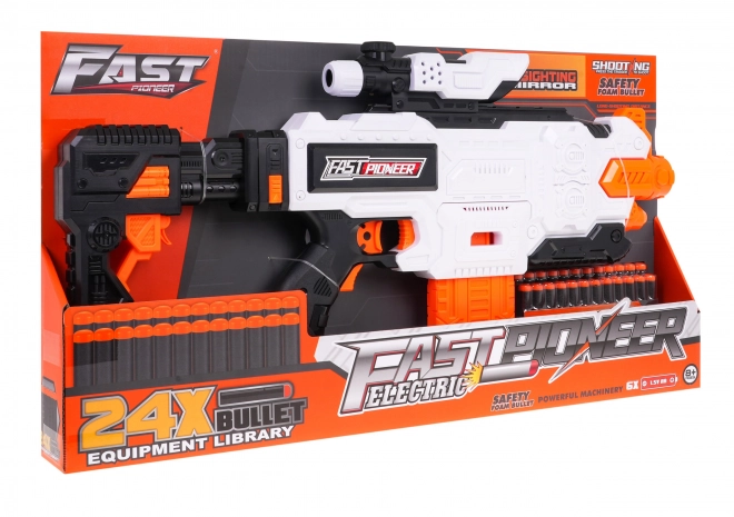 Pistolet à munitions en mousse Fast Pioneer