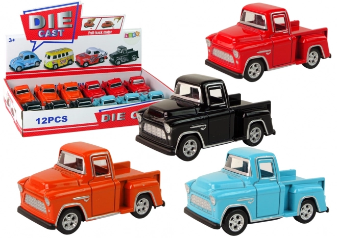 Petit pick-up à friction 4 couleurs