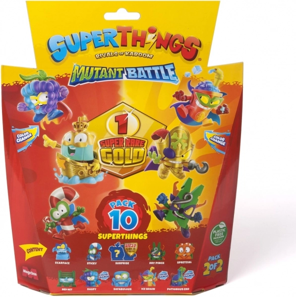 SuperThings Mutant Battle figurines 10 pcs
