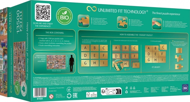 TREFL Puzzle UFT La route de mille miles 13500 pièces