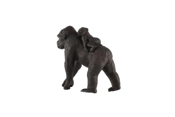 Gorille avec petit pour le jeu narratif